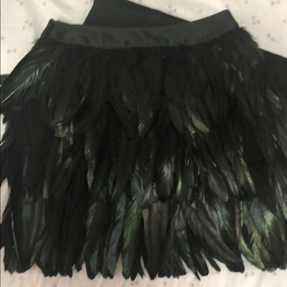 Express edition feather skirt.